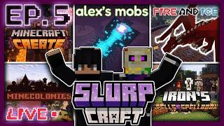 Two Foos Play Modded Minecraft for the first time (slurpcraft) ep 5