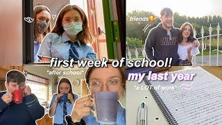 FIRST WEEK OF SCHOOL 2021! *my last year*