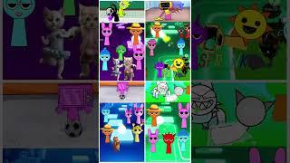 Incredibox Sprunki - Tiles hop EDM Rush#sprunki #shorts #sprunkiincredibox