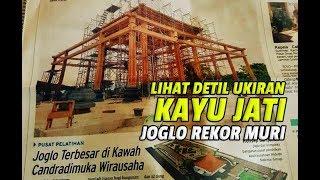 REKOR MURI : Serat Kalatidho / Mas Narno - Lagu Pengiring Kerja Nyata JOGLO Terbesar Indonesia