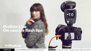 Profoto Live - On-camera flash tips