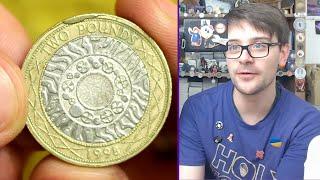 Is This An Error £2 Coin Or Just Damaged??? £500 £2 Coin Hunt #20 [Book 8]