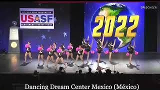 Dancing Dream Center Mexico - Open Pom 2022 - The Dance Worlds - World Champion