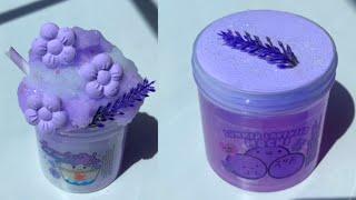 Best Ever Satisfying/ASMR/Calming/Relaxing Purple Clay Mixing compilation #34