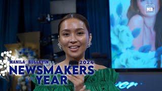 Kathryn Bernardo receives Manila Bulletin's Newsmakers of the Year award