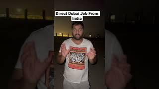 How to apply Dubai job from India