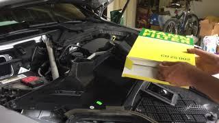 How to change a dust filter of a 2015 Mercedes C300 W205