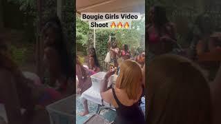 Bougie Girls Video Shoot in the ATL. #viral #fyp #music #rap #viralvideo #explore #bougie #entertain