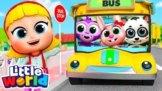 Wheels On The Bus  Kids Songs & Nursery Rhymes by Little World