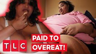 631-Lb Woman Paid By Men To Eat And Then SQUISH THEM | My 600-lb Life