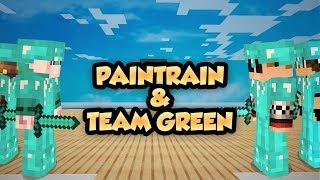 PAINTRAIN + TEAM GREEN HOSTS A REDROVER EVENT! (Minecraft PvP)
