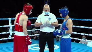 Finals (54kg) PRIMA BOGDAN (RUS) vs GASIMZADA MAHAMMADALI (AZE)  | EUBC Junior Tbilisi 2021