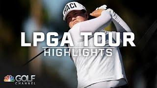 LPGA Tour Highlights: 2024 CME Group Tour Championship, Round 3 | Golf Channel