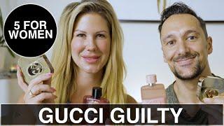 5 GUCCI GUILTY fragrances for WOMEN - Review and rating! Which one gets the TOP RATING FROM HIM?