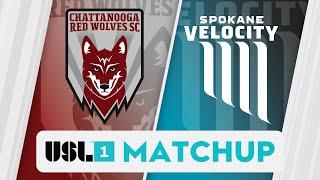 Chattanooga Red Wolves SC vs Spokane Velocity FC: August 7, 2024