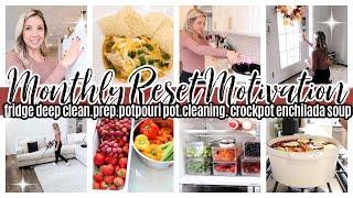 *NEW* MONTHLY REFRESH MOTIVATION CLEANING COOKING CROCKPOT MEAL FRIDGE DEEP CLEAN TIFFANI BEASTON 22