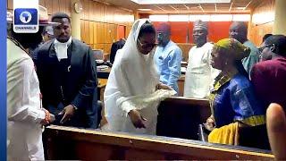 Senator Natasha Arrives Court For Arraignment Over Alleged Defamation