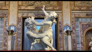 4K Borghese Gallery COMPLETE 1st and 2nd Floor.  AMAZING!!!- Rome Italy - ECTV