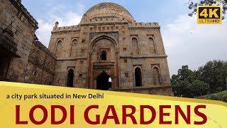 "LODI GARDENS" a city park situated in New Delhi 4K