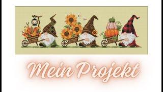 Stickt mit mir #153 - Beginn "Autumn Gnome" und liebe Zuschauerpost