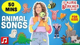 50 mins - "Waiting For The Elevator" "We Are The Dinosaurs" And Other Animal Songs by Laurie Berkner