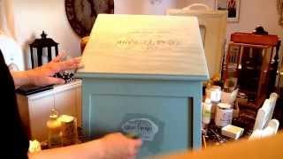 Autentico chalk paint Art Medium part 2 "effects and finishing" tutorial with emporiumchalkpaint.com