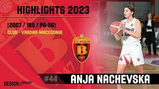 ANJA NACHEVSKA HIGHLIGHTS 2023