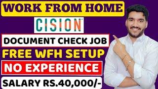 Best Work From Home Jobs 2024 | Document Check Job | Online Jobs | Latest MNC Jobs For Freshers