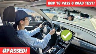 How To PASS Your Driving Test | Mock Test And Test Result#pass #g2test#drivingtest