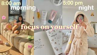 how to *really* spend time alone  aesthetic vlog | morning routine to night routine living alone