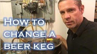 How to Change a Beer Keg