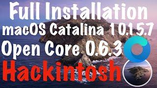 FULL INSTALLATION MACOS CATALINA 10.15.7 / OPENCORE 0.6.3 / HACKINTOSH - ALEXEY BORONENKOV