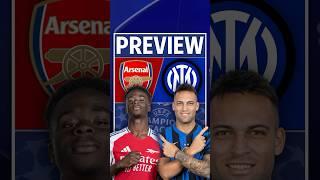 Predict Inter vs Arsenal score in the comments#championsleague #arsenal #inter