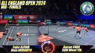 Fajar  / Rian  [INA] vs Aaron CHIA / SOH Wooi Yik [MAS] | All England Open 2024 | FINALS