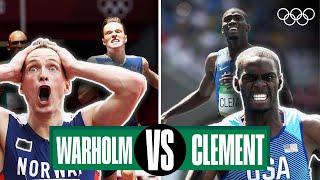 Karsten Warholm  Kerron Clement - 400m hurdles | Head-to-head