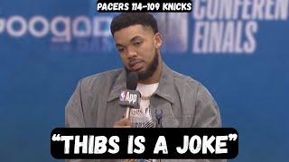 Karl Anthony Towns BLASTS Tom Thibodeau after getting benched- PostGame Interview - Pacers vs Knicks