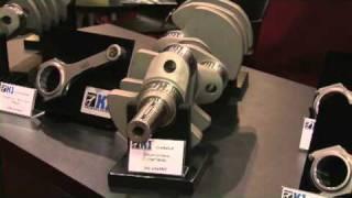 StreetlegalTV.com - SEMA 2010 Wiseco / K1 Crankshafts and Connecting Rods