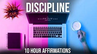 10 HOURS of Powerful Affirmations for Discipline, Focus, and Productivity  Reprogram Your Mind Here