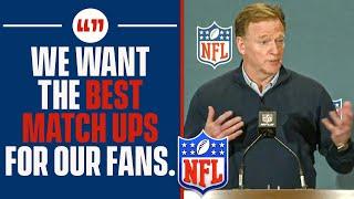 NFL Commissioner Roger Goodell Speaks On TNF Flex Scheduling Proposal + MORE I CBS Sports