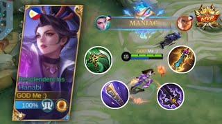 HANABI vs NATAN | Top Global Hanabi Build MLBB 2023 |