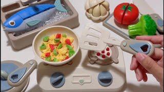 [toy asmr] Cooking with Toys! Kitchen Playset ️ 장난감으로 다양한 요리하기‍