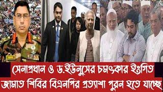 নির্বাচনের তারিখ নিয়ে ড.ইউনুসের চমৎকার ইংগিত||জামাত শিবির বিএনপির প্রত্যাশা পুরন হতে যাচ্ছে||