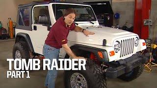 Turning A Stock Jeep Wrangler Into The Ultimate Jeep From Tomb Raider 2 - Classic Trucks! S6, E3