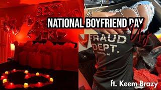 VLOG: National Boyfriend Day  Surprise FAIL |  Gift Reveal | Amazon Finds  ft. Keem Brazy