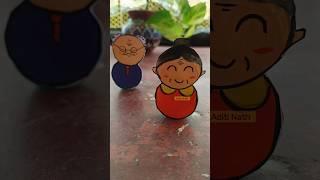 DIY moving paper toy   #toys #shorts #diy #diycrafts #aditi #aditinath
