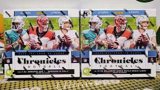 2020 Chronicles Football Hobby Box & Hobby Hybrid Unboxing!