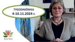 Tarot 4-10.11.2024 r. – wszystkie znaki zodiaku  – tygodniówka