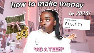 how to make money as a TEENAGER 2025!  age 13,14,15,16 | ways to make money as a teen