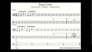 Drum Lesson - Learn To Read Charts - Song Form