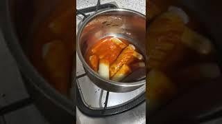 바로그집떡볶이 만드는법(아이스크림떡볶이) 만들어먹어도 똑같이 맛있었어요 #shorts